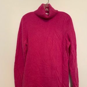 Isaac Mizrahi 100% Cashmere turtleneck sweater